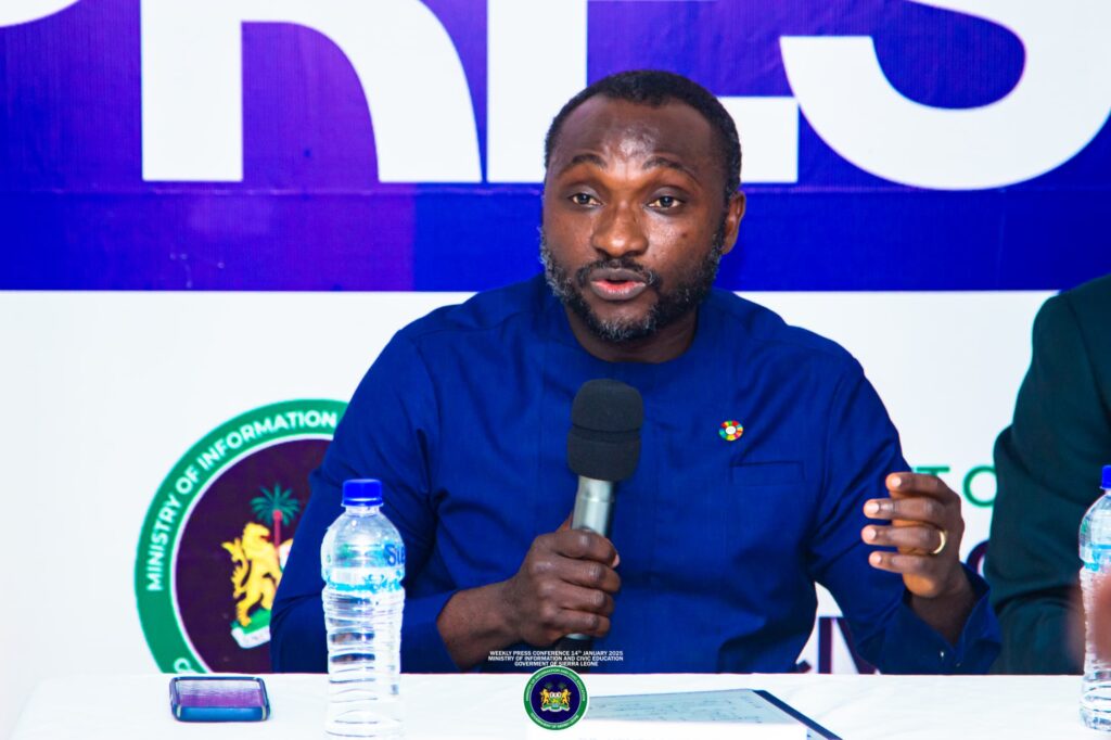 Minister of Agriculture and Food Security, Dr. Henry Musa Kpaka
