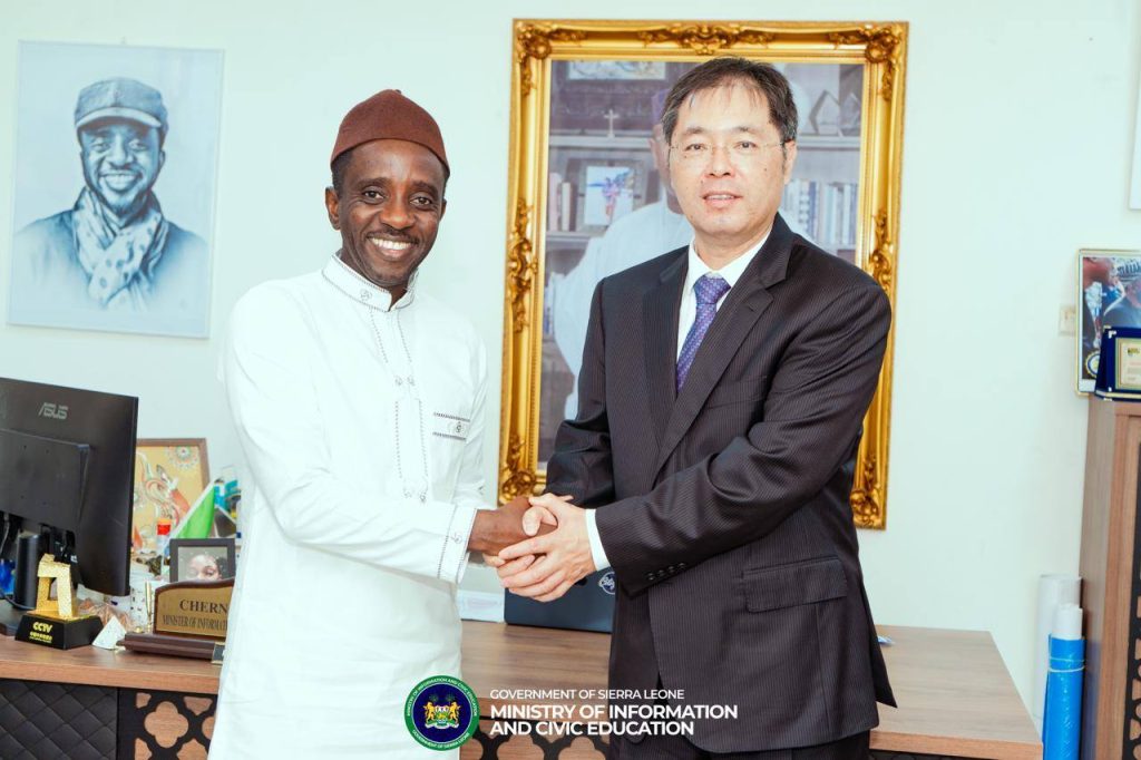CHINA-SIERRA LEONE TIES SET TO STRENGTHEN WITH NEW AMBASSADOR