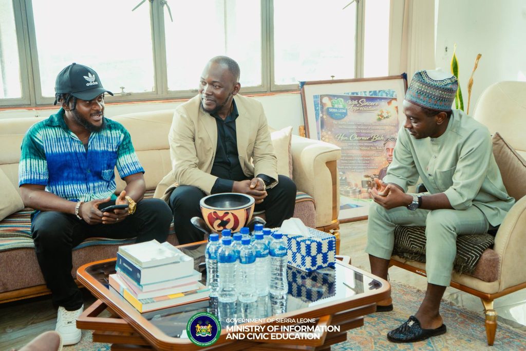 Producers and Music Engineers of Sierra Leone Meet with Information Minister to Tackle Copyright Dispute