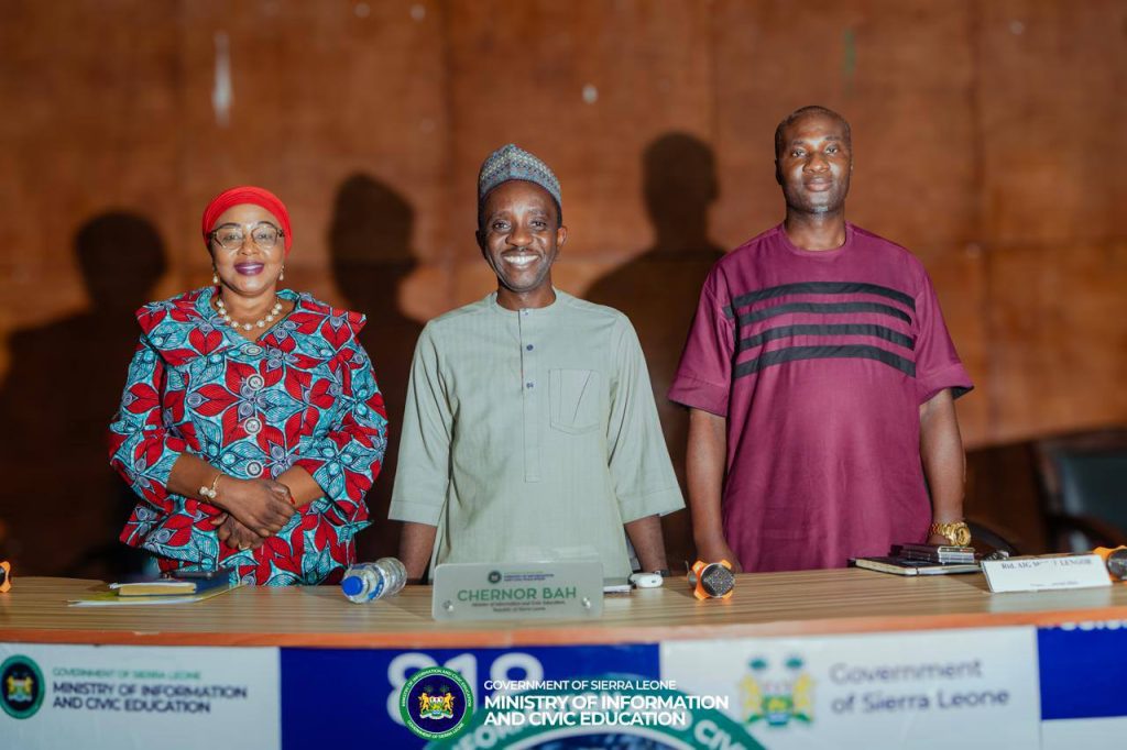 Government Weekly Press Conference, MOICE