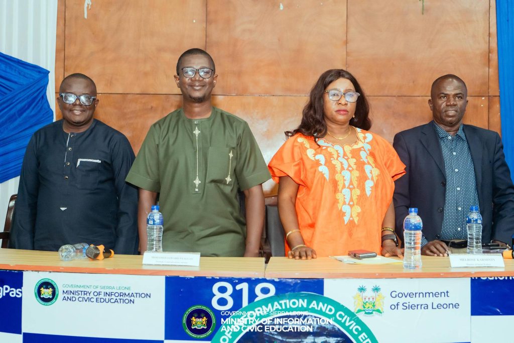 Government Weekly Press Conference – MoICE