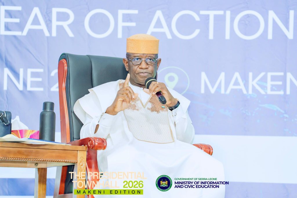 PRESIDENT BIO PLEDGES CONSTRUCTION OF MAKAMA ROAD TO IMPROVE ACCESS TO NORTHEAST REGIONAL HOSPITAL