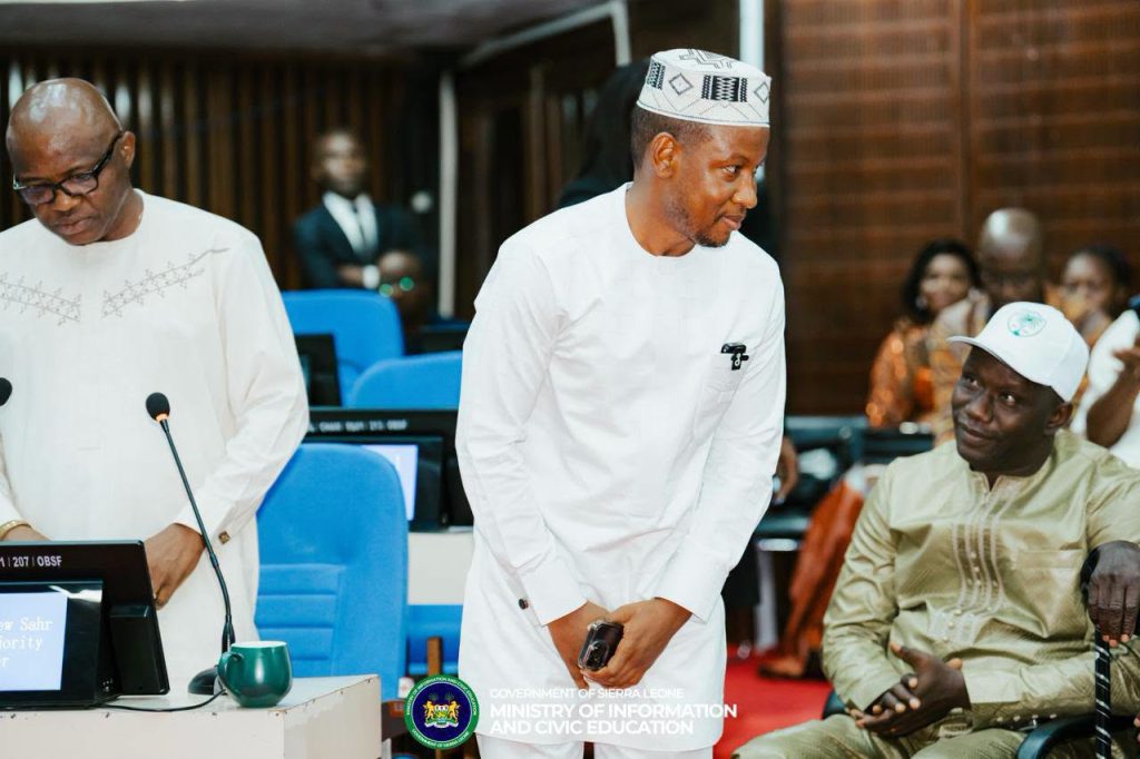 Parliament Approves NASSIT Director General Chernor Jalloh, and Six Other Presidential Nominees